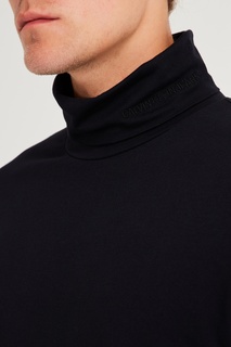 Черная водолазка из хлопка Calvin Klein