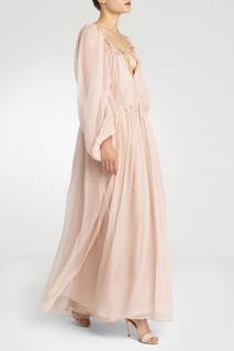 Светло-розовое платье из шифона Ruban