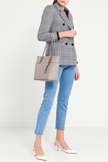Серая сумка Jet Set Item Michael Michael Kors