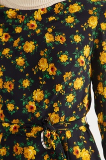 Шелковое платье с цветочным принтом Claudie Pierlot