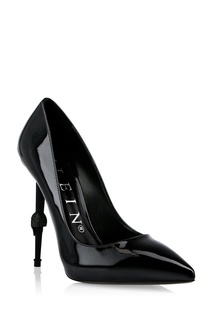 Черные лакированные туфли Philipp Plein