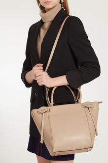 Бежевая сумка Amelia Michael Michael Kors