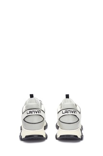 Кроссовки с комбинированным дизайном Lanvin