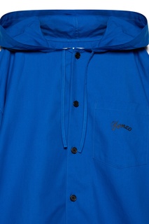 Синяя ветровка с капюшоном Kenzo
