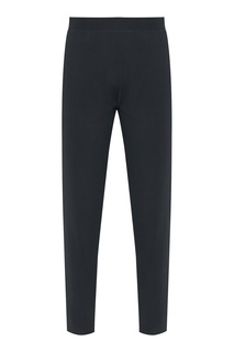 Трикотажные брюки черного цвета Jil Sander