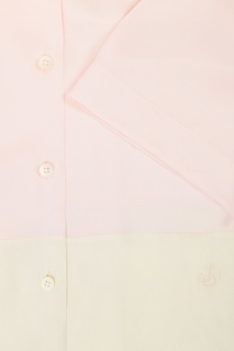Розово-кремовая пижама из вискозы Jil Sander