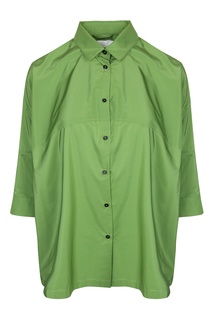 Зеленая блузка с рукавами 3/4 Jil Sander