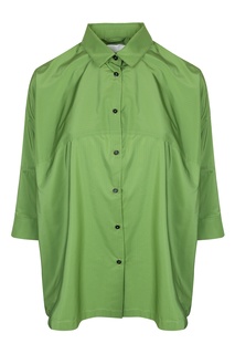 Зеленая блузка с рукавами 3/4 Jil Sander