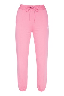 Розовые трикотажные брюки Msgm