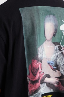 Футболка с принтом Mariana De Silva Off White