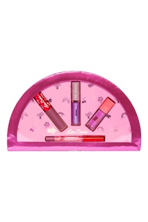 Набор матовых помад, блесков и глиттеров Best of Lip Mauves, 1х2,07мл, 1х1,7мл, 1х0,8мл, 1х1,18мл Lime Crime