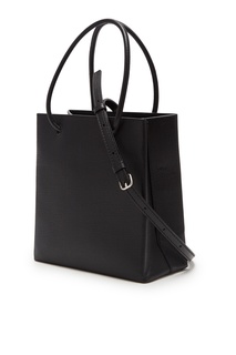 Черная сумка на плечо с логотипом Balenciaga