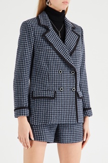 Двубортный жакет в клетку Claudie Pierlot