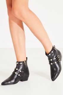 Черные ботинки с отделкой Claudie Pierlot