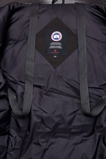 Черная парка с накладными карманами Canada Goose