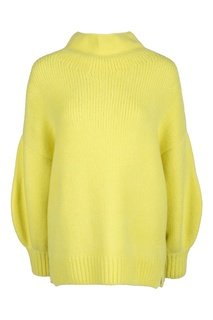 Лимонно-желтый свитер из шерсти Fabiana Filippi
