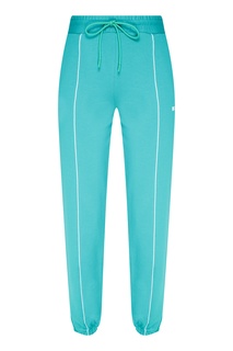 Бирюзовые спортивные брюки Msgm