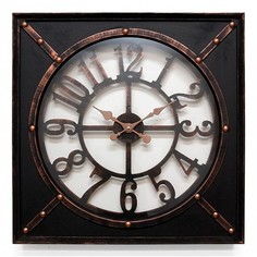 Настенные часы (60x5.5x60см) Galaxy DA-002 Black