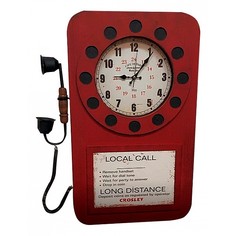 Настенные часы (53x5x69см) Galaxy DA-006 Red