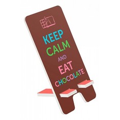 Подставка для телефона (9x19 см) Eat chocolate SVE-101-038 Дубравия