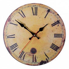 Настенные часы (30x30 см) Состаренные KD-040-107 Дубравия