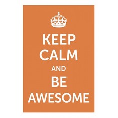 Панно (20x30 см) Be awesome TM-113-168 Ekoramka
