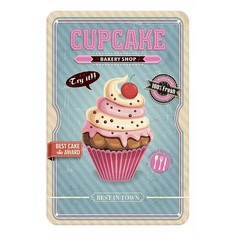 Панно (20x30 см) Cupcakes TM-113-120 Ekoramka