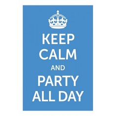 Панно (20x30 см) Party all day TM-113-157 Ekoramka