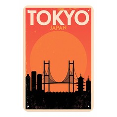 Панно (20x30 см) Tokyo TM-113-139 Ekoramka