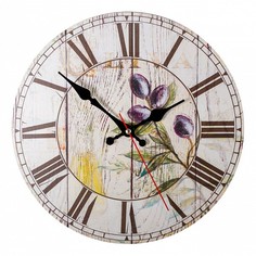 Настенные часы (30x30 см) Оливки KD-040-104 Дубравия