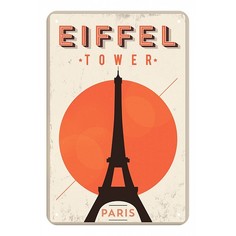 Панно (20x30 см) Efiffel tower TM-113-135 Ekoramka
