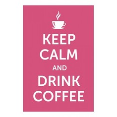 Панно (20x30 см) Drink coffee TM-113-158 Ekoramka