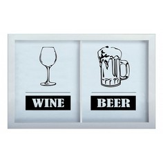 Копилка для винных пробок и пивных крышек (26х22 см) Beer/Wine KD-024-154 Дубравия