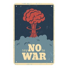 Панно (20x30 см) Say no to war TM-113-144 Ekoramka