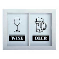 Копилка для винных пробок и пивных крышек (45x29 см) Beer/Wine KD-024-166 Дубравия