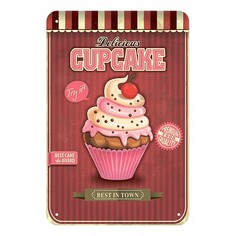 Панно (20x30 см) Cupcakes TM-113-122 Ekoramka