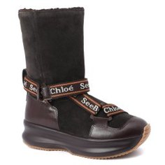 Полусапожки SEE by CHLOE SB33130A темно-коричневый