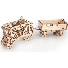 Конструктор 3D-пазл Ugears Прицеп к трактору (70006)