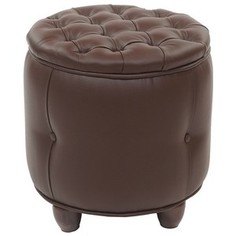 Пуф Euroson Вена 1 (коричневый)