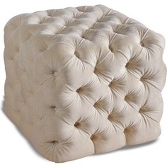 Пуф Euroson Chester vs-06 кубик supernova col.04 (велюр кремовый)