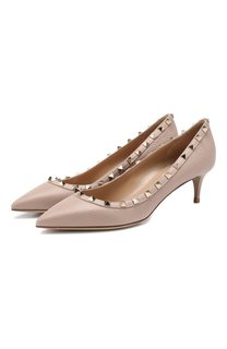 Кожаные туфли Valentino Garavani Rockstud Valentino