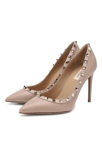 Кожаные туфли Valentino Garavani Rockstud Valentino