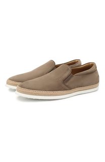 Кожаные слипоны Tod’s Tods