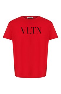 Хлопковая футболка Valentino