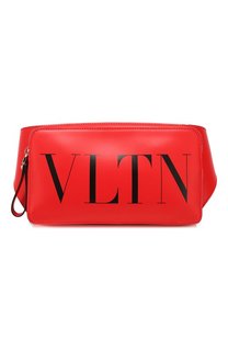 Кожаная поясная сумка Valentino Garavani VLTN Valentino