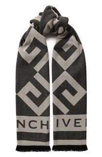 Шарф из смеси шерсти и кашемира Givenchy