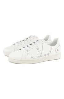 Кожаные кеды Valentino Garavani Backnet Valentino