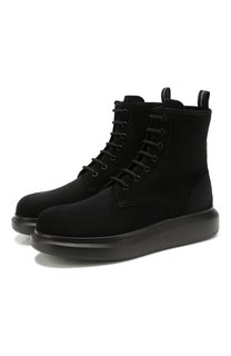 Замшевые ботинки Alexander McQueen