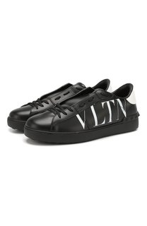 Кожаные кеды Valentino Garavani Open Valentino
