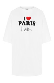 Хлопковая футболка Vetements